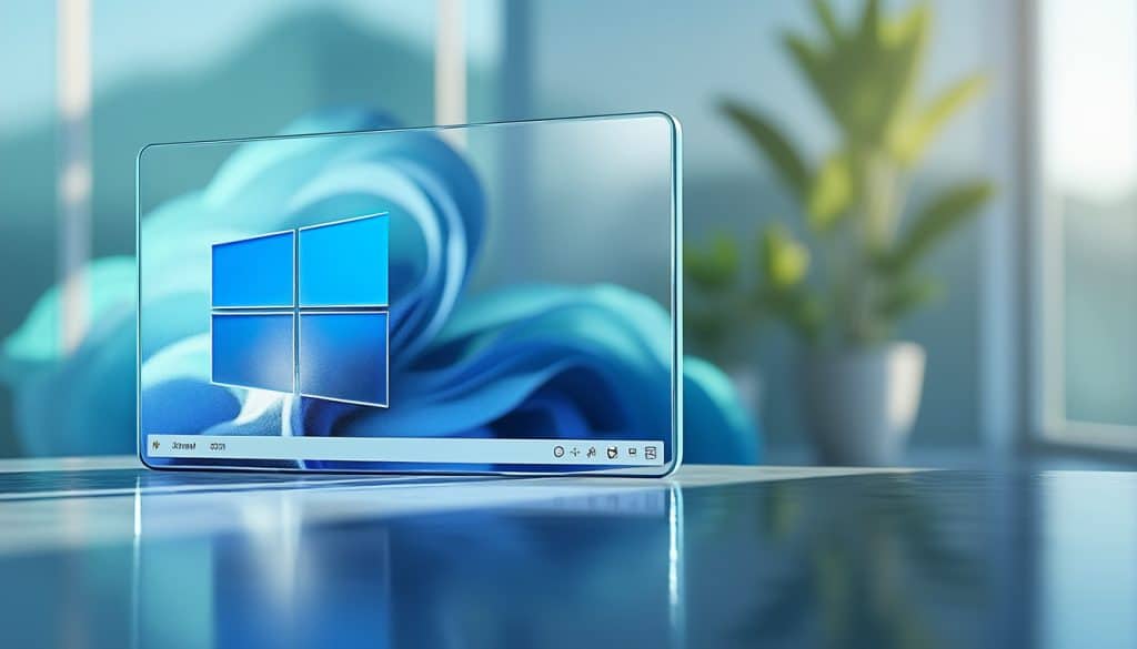 Menu demarer transparent Windows 11 : le réglage expliqué